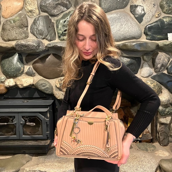 COACH DREAMER SATCHEL EUC FULL INCLUSION BLUSH COLOR ! - Picture 15 of 15